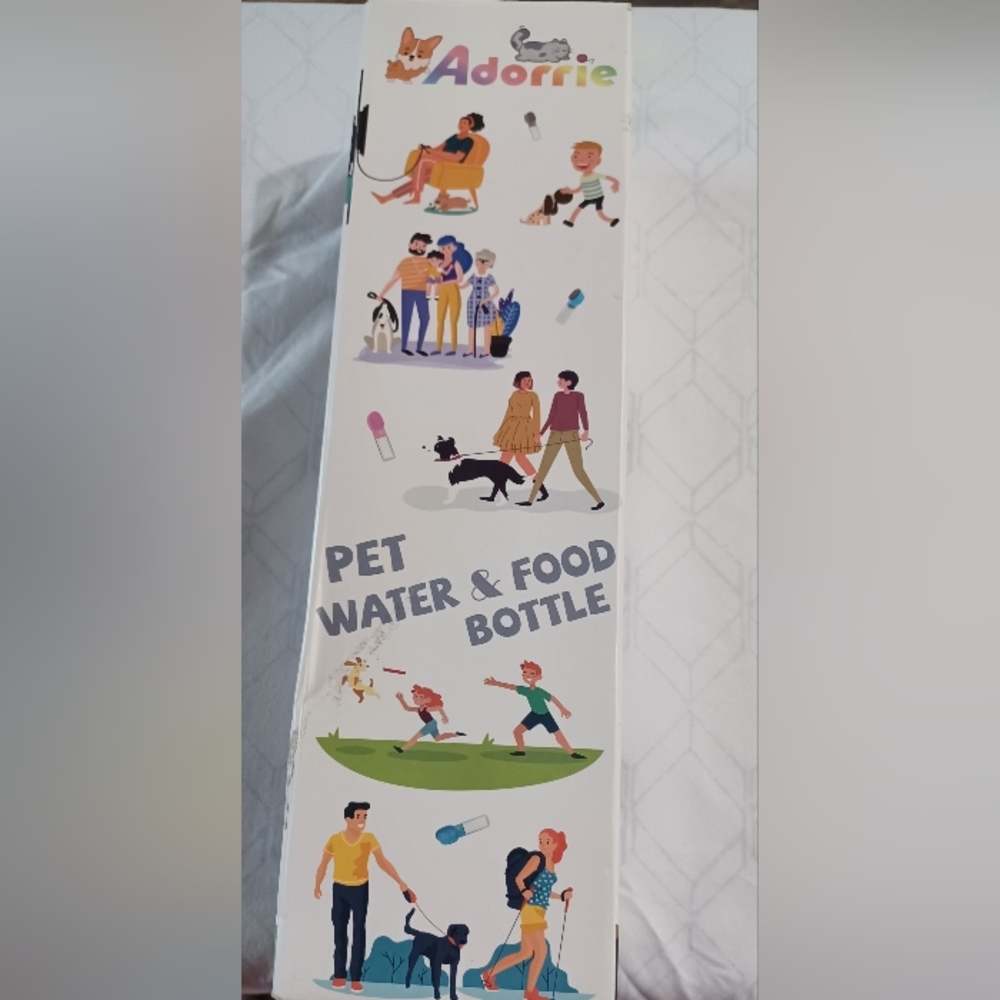 Pet Water & Food Bottle